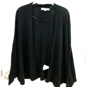 Ann Taylor Loft| BACK SWEATER WITH PONCHO SLEEVE!